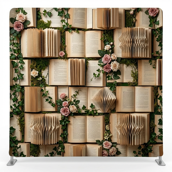 Everlasting Heirloom Pillowcover Backdrop by True Backdrops, featuring a textured fabric pillowcover backdrop with elegant design.