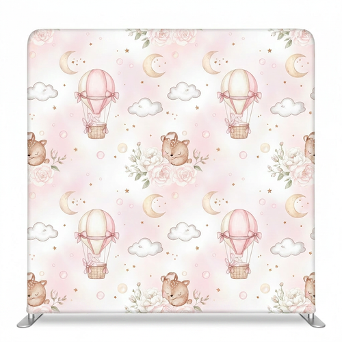 Dream Drift Alabaster Pillowcover Backdrop by True Backdrops, featuring a soft, textured fabric designed for photography and decor.