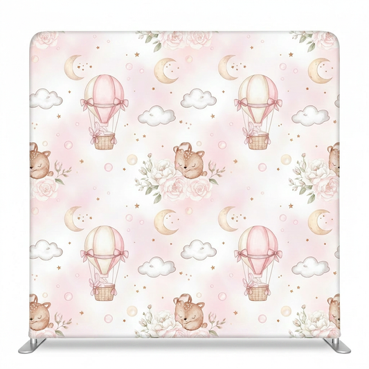 Dream Drift Alabaster Pillowcover Backdrop by True Backdrops, featuring a soft, textured fabric designed for photography and decor.