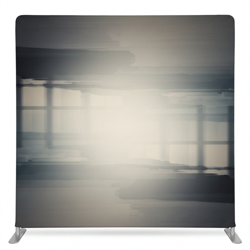 Muted Horizon Glow pillowcover backdrop by True Backdrops, featuring soft gradient colors and textured fabric for photography backgrounds.