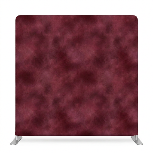 Crimson Ember Pillowcover Backdrop by True Backdrops, featuring a vibrant red and burnt orange pillowcover design with textured fabric.