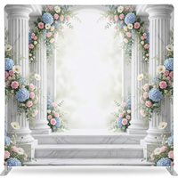 Ivory Ethereal Double-Sided Pillowcover Backdrop - Back