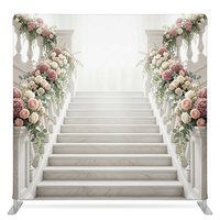 Alabaster Champagne Double-Sided Pillowcover Backdrop - Front