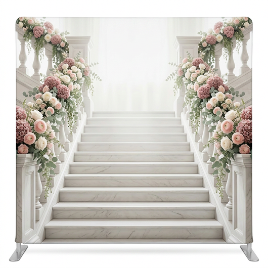 Alabaster Ascent pillowcover backdrop by True Backdrops, featuring a soft, neutral fabric with a smooth, elegant finish.