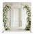 Ivory estate garden pillowcover backdrop by True Backdrops, featuring a soft, elegant fabric with floral design and textured finish.
