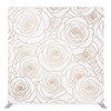 Gilded Rose Garden pillowcover backdrop featuring a floral design with roses, ideal for photography or decorative displays.