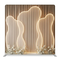 Champagne Luminous Petals Pillowcover Backdrop