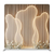 Champagne Luminous Petals Pillowcover Backdrop