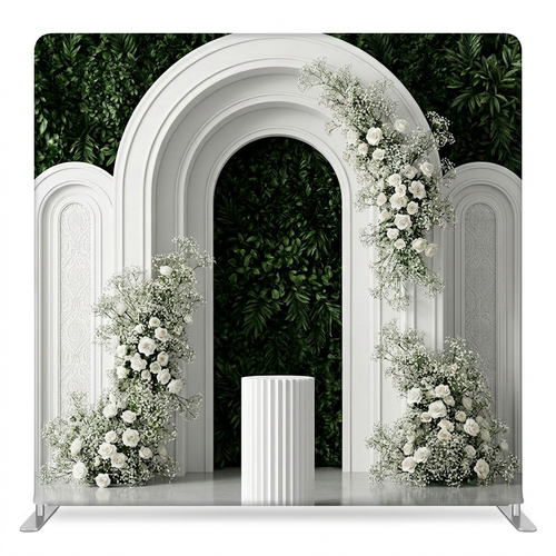 Alabaster Sanctuary Pillowcover Backdrop