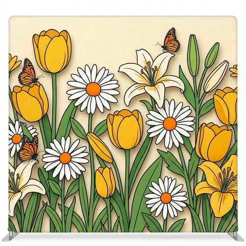 Marigold Morning Pillowcover Backdrop