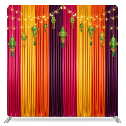 Velvet Marigold Nights Pillowcover Backdrop