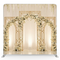 Ivory Lattice Dream Pillowcover Backdrop