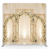Ivory Lattice Dream Pillowcover Backdrop