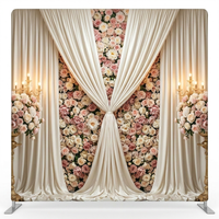 Silk Amber Double-Sided Pillowcover Backdrop - Front