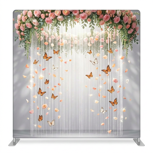 Monarch Morning Mist Pillowcover Backdrop