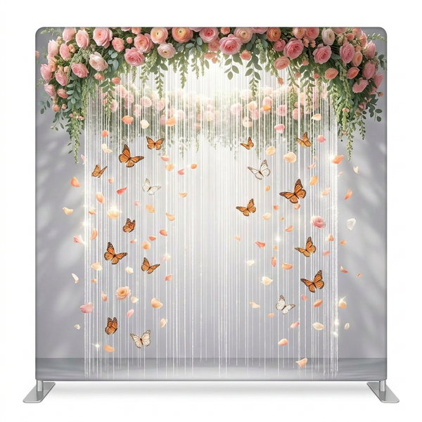 Monarch Morning Mist Pillowcover Backdrop