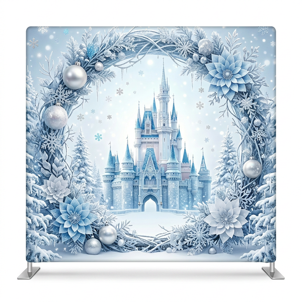 Frosted Kingdom Dreams Pillowcover Backdrop