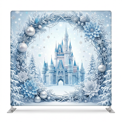 Midnight Frosted Double-Sided Pillowcover Backdrop - Back