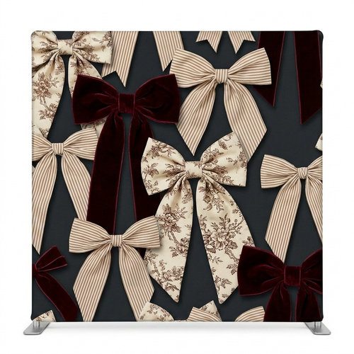 Heirloom Velvet Ribbon Pillowcover Backdrop