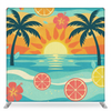 Citrus Island Sunsets Pillowcover Backdrop
