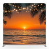 Island Twilight Lights Pillowcover Backdrop