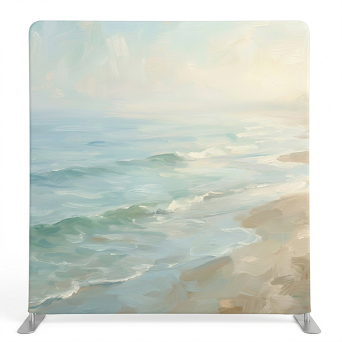 Painted Shoreline Pillowcover Backdrop