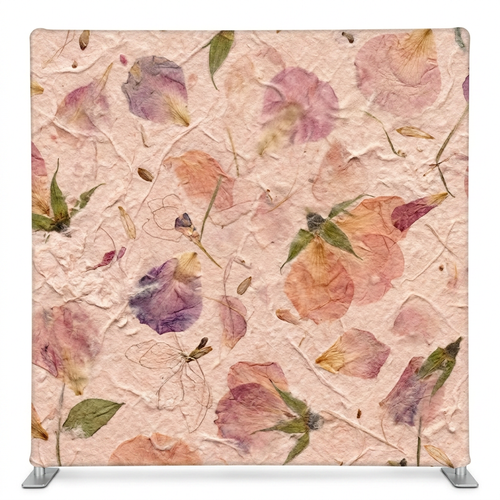 Pressed Wildflower Linen Pillowcover Backdrop