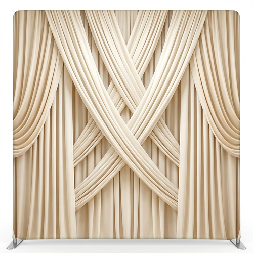 Alabaster Silk Symphony Pillowcover Backdrop