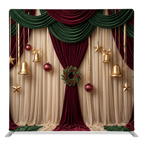 Midnight Masquerade Noel Pillowcover Backdrop