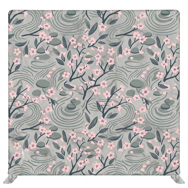 Zen Garden Blossom Pillowcover Backdrop