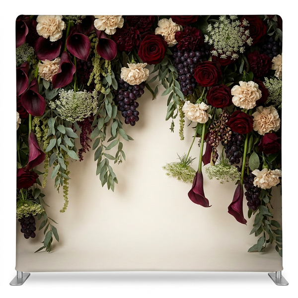 Bordeaux Harvest Moon Pillowcover Backdrop