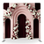 Blushing Velvet Arches Pillowcover Backdrop