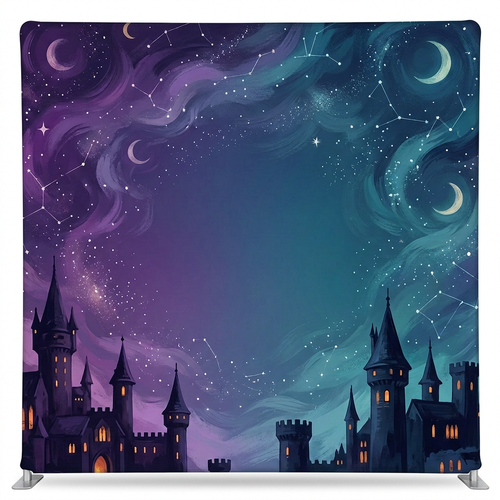 Starlit Citadel Pillowcover Backdrop