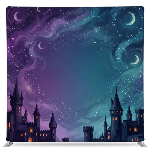 Starlit Citadel Pillowcover Backdrop