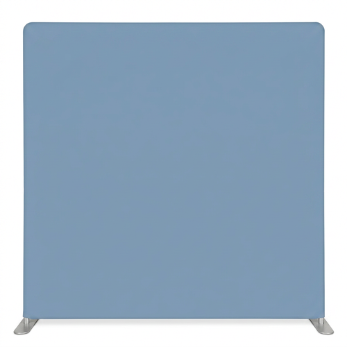 Dusty Blue Solid Pillowcover Backdrop