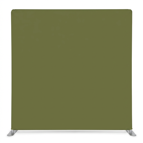 Olive Green Solid Pillowcover Backdrop