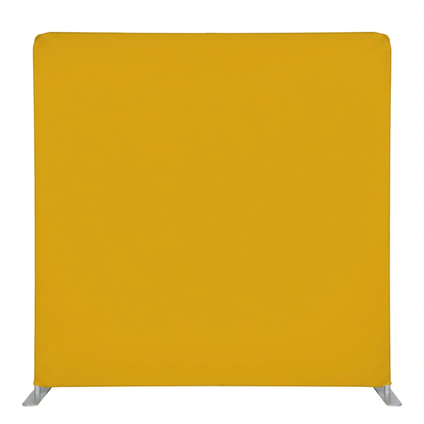 Mustard Gold Solid Pillowcover Backdrop