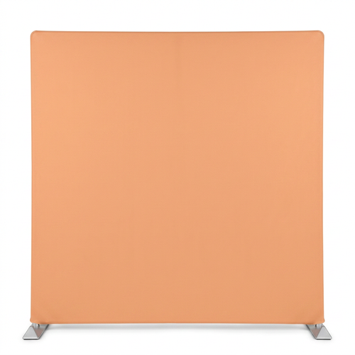 Sunset Peach Solid Pillowcover Backdrop