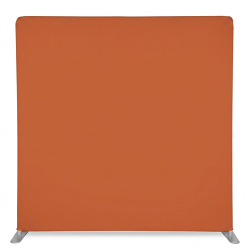 Terracotta Clay Solid Pillowcover Backdrop