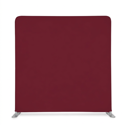 Deep Burgundy Solid Pillowcover Backdrop