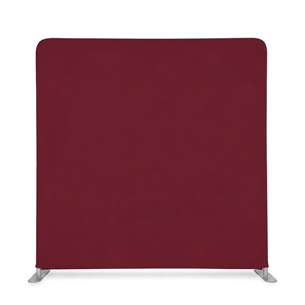 Deep Burgundy Solid Pillowcover Backdrop