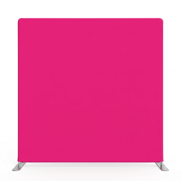 Hot Pink Solid Pillowcover Backdrop