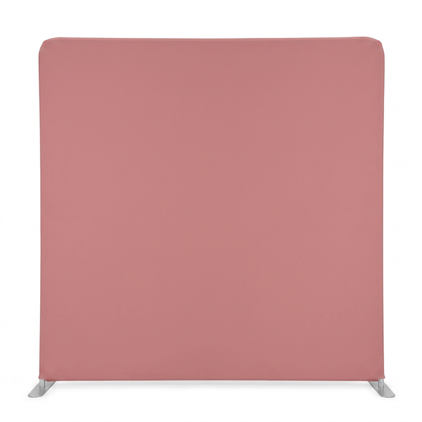 Dusty Rose Solid Pillowcover Backdrop