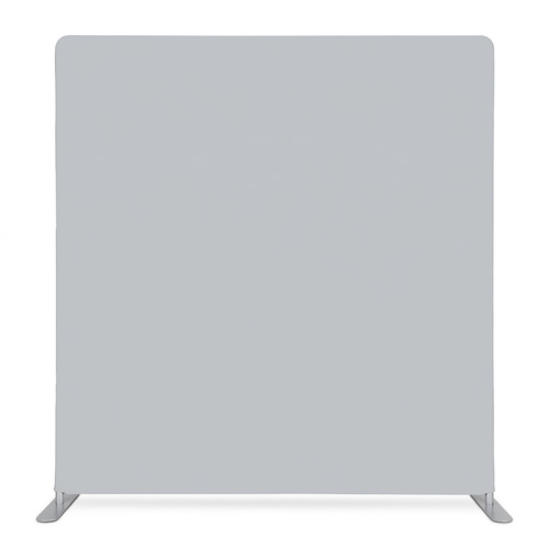 Silver Grey Solid Pillowcover Backdrop