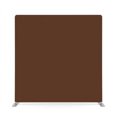 Chocolate Brown Solid Pillowcover Backdrop