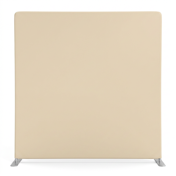 Champagne Beige Solid Pillowcover Backdrop