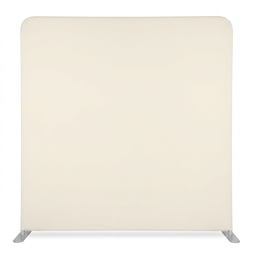 Ivory Cream Solid Pillowcover Backdrop