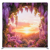 Wisteria Arch Sunset Pillowcover Backdrop
