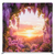 Wisteria Arch Sunset Pillowcover Backdrop