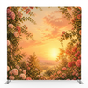 Rose Arbor Golden Haze Pillowcover Backdrop